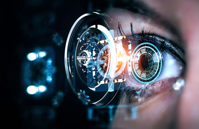 Computer vision interface example