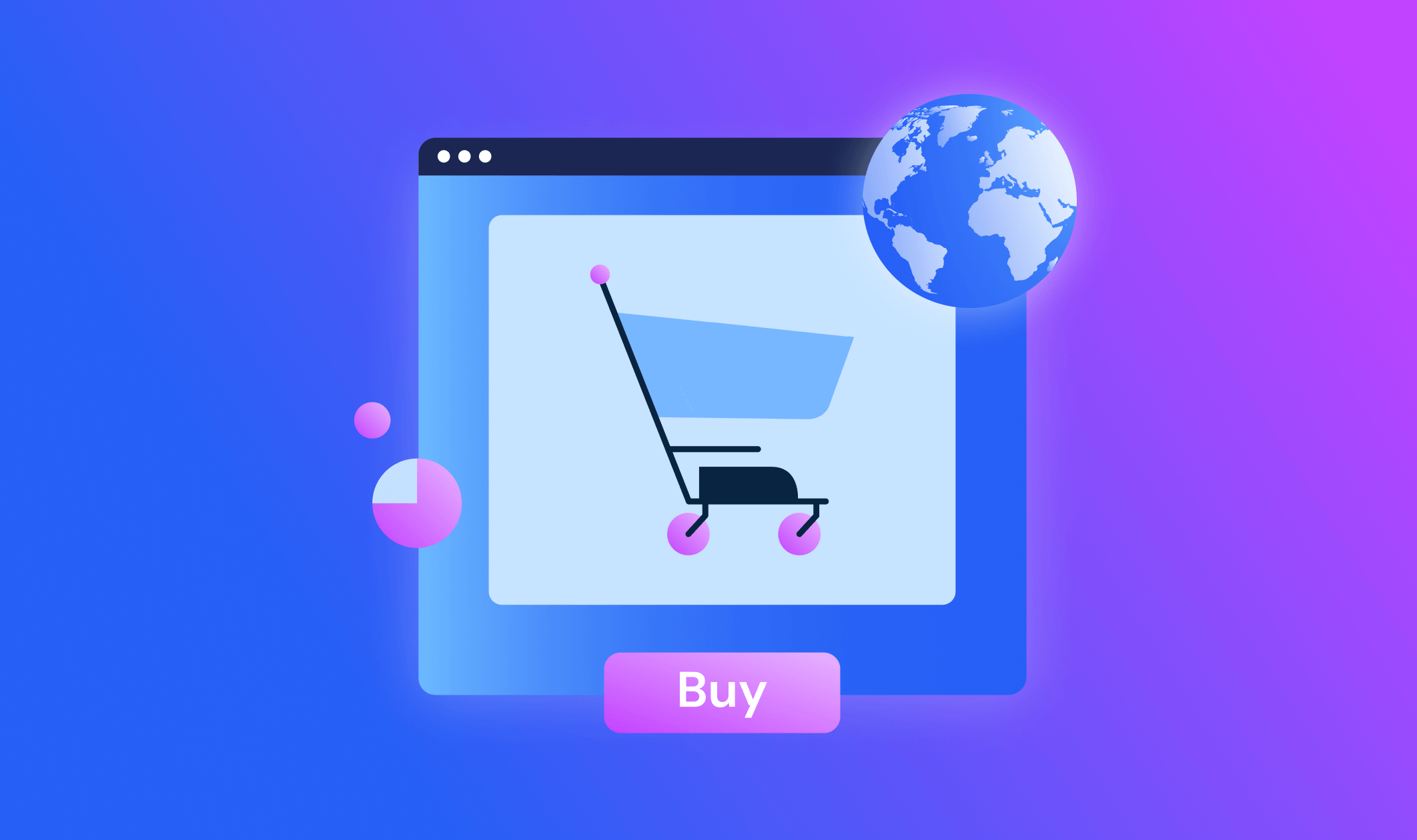 E-commerce store interface